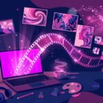 AI video creation studio scene for the VidMuse AI review